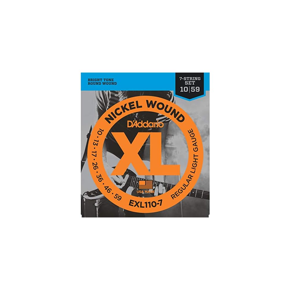 D Addario EXL110-7 x 3 SET 7-string guitar strings