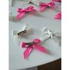 8/20 Stück Ballettstil Weiße Schmetterling Haarspangen Frauen Mini Schleifenband Schleife Accessoires Süße Liebliche Haarnadel Mädchen Pony Seitenclips