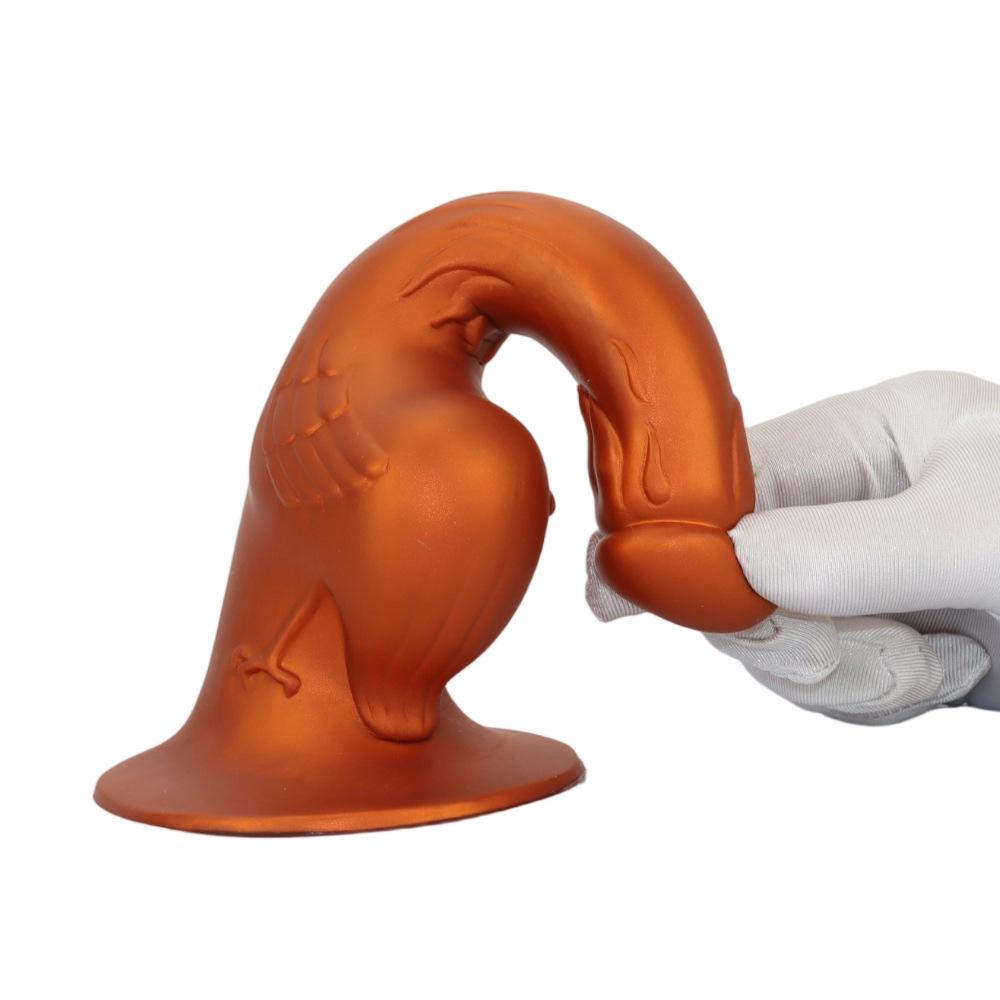 Special Shape Silicone Anal Plug Wearable Butt Toy for Women