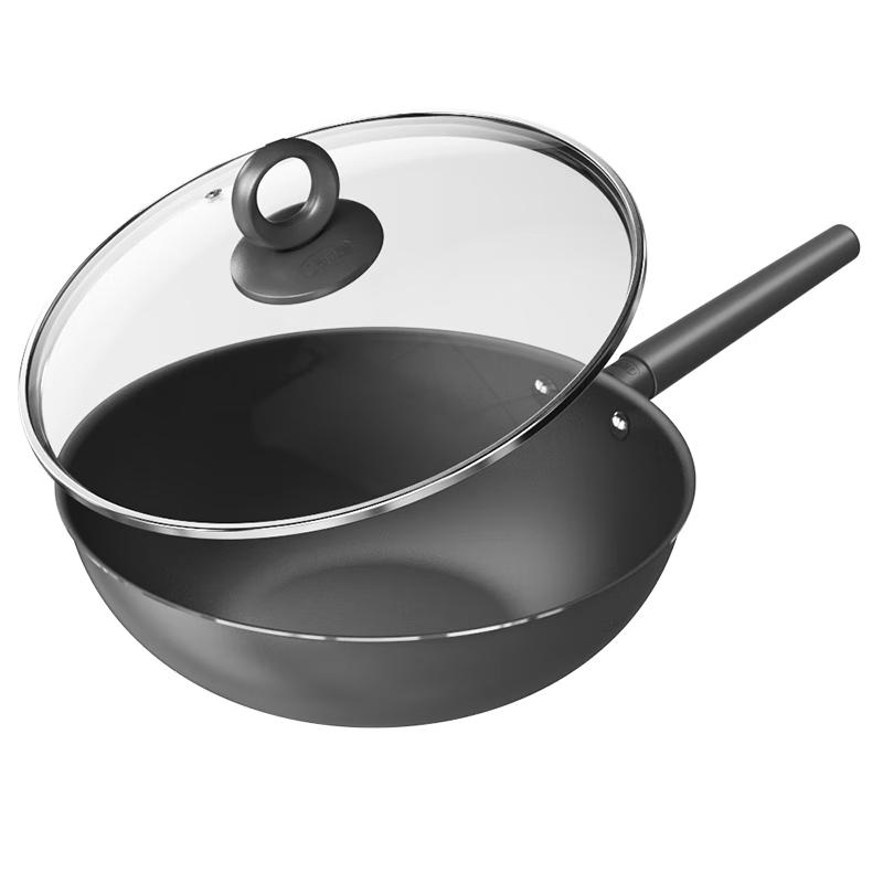 Sanhe 32cm Titanium Alloy Non-Coated Wok