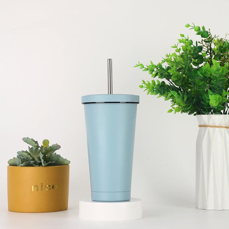 Dual-Layer 304 Stainless Steel Vacuum Insulated Travel Mug