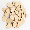 10Pcs 120Mm Egg Shape Raw Wood Crafts Unfinished DIY Decoration Pieces for Painting Stenciling Tags Wall Art Christmas Nursery
