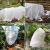 Winter Plant Cover Breathable Freeze Protection Pouch Reusable Frost Blanket with Zipper Drawstring for Outdoor Potted Plants Shrub