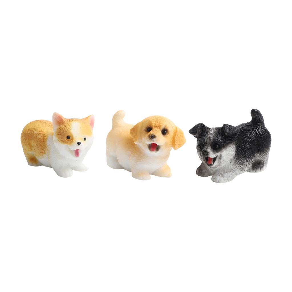 Fairy Garden Decor As Picture Miniature Dog Figure Attention To Detail Home Decor Collection For Bonsai Arrangement