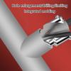 High Performances Multi Diameter Tool Steel Step Drill Bit Featuring Hexagonal Handle And Efficient Chip Removal Grooves