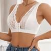 Women's Lace Front Buckle Bra Vest Style Underwear