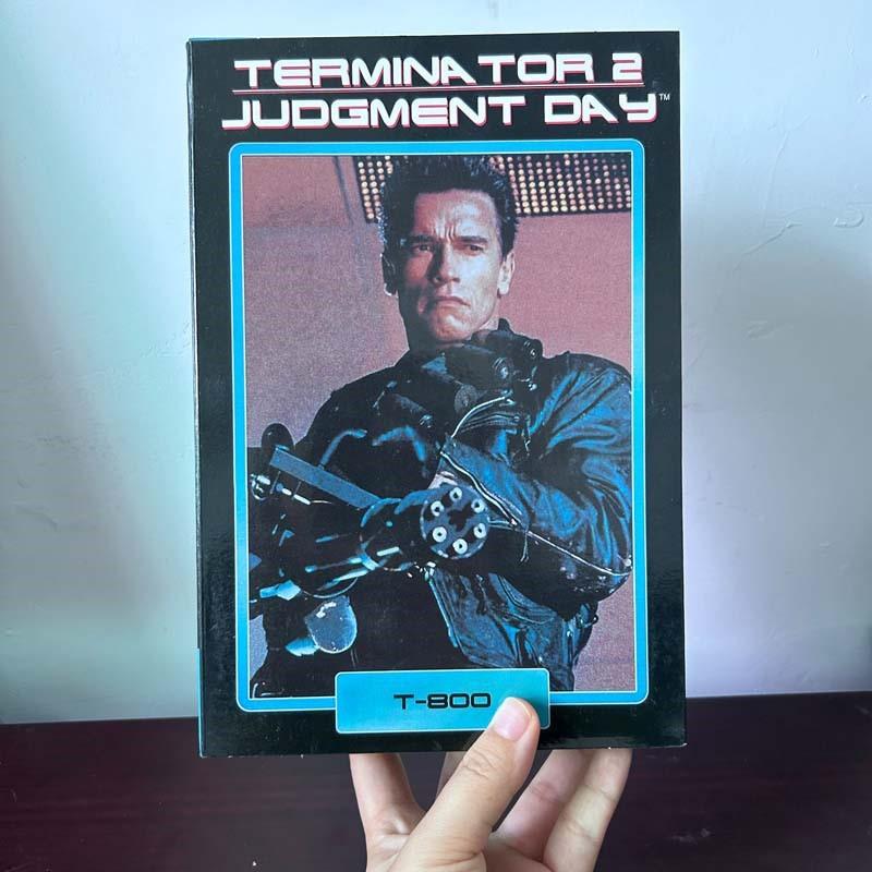NECA Terminator 2 Tag der Abrechnung T-800 Sarah Connor Arnold Schwarzenegger Actionfigur Modell Spielzeug Sammlung Geburtstagsgeschenk