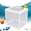 Viskweekbak met Zuignap Aquarium Uitbroedbak Gaasbak Jonge Vis Separatienet Tank Incubatorbox Fry Kweekbak