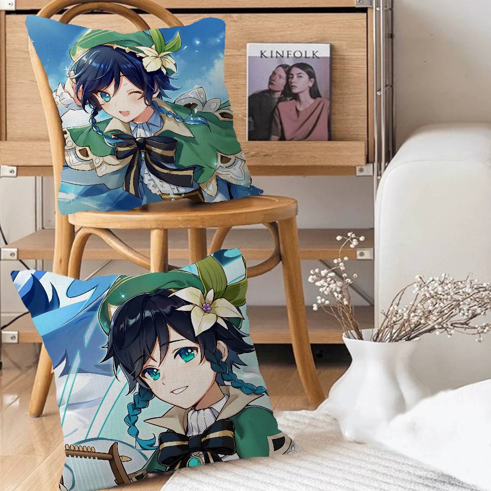 ANIME B-BarbatosS Pillowcase Toon Gift Cushion Cover Bedroom Home Sofa Chair Seat Decor Pillow Case
