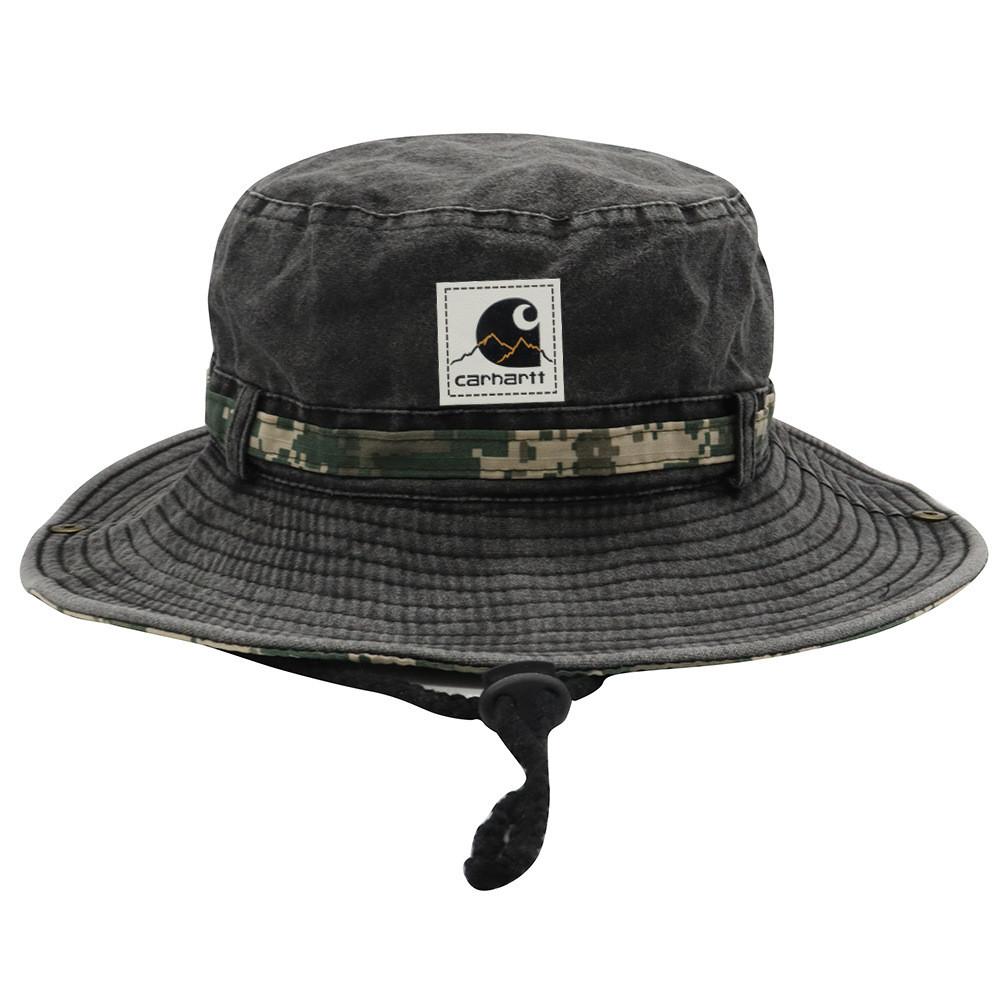 Cappello da Pescatore Uomo Donna Protezione Solare Estiva in Cotone con Ampia Visiera Pieghevole e Rete per Escursioni di Pesca Estive