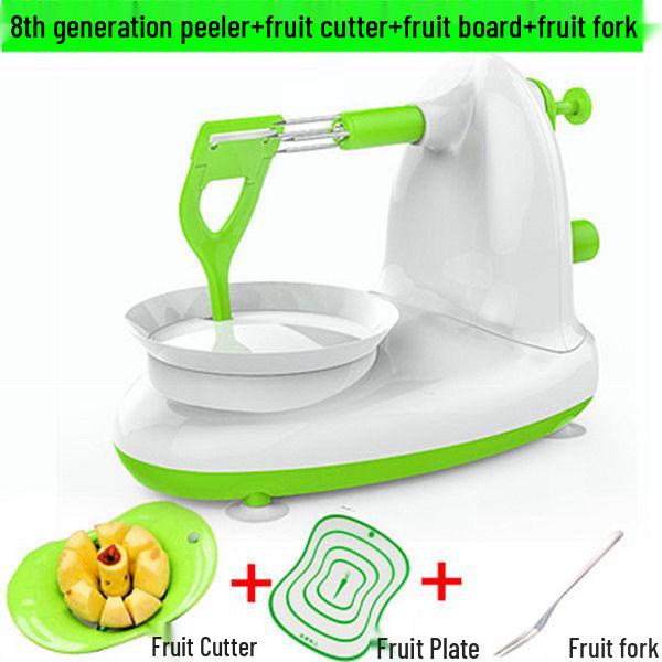 Hand-Crank Automatic Fruit Peeler: Apple and Pear Peeling Knife