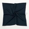 Foulard Quadrato Liscio Pieghettato per Donna Musulmana Hijab Sciarpa Fascia Moda per Capelli Turbante Islamico Bandana 90*90Cm