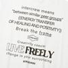 INTERCREW 1-Color Lettering Short Sleeve T-Shirt White Ita2Tr02Awh