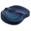 Memory Foam Round Seat 3D Pressure Chair Washable ACURACE Cushion, Cushion, 3D, Breathable, Fit, Dispersion, Hemorrhoids, Cushion, Cover, (Navy)