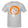 Funny Power Bitcoin T-shirt Men Short Sleeves Streetwear Cryptocurrency Btc Blockchain Geek T Shirt  Cotton Tshirt Clothing