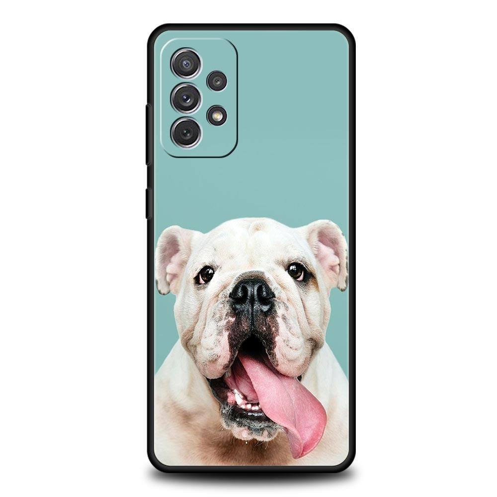 French Bulldog Dog Pet Phone Case for Samsung A51 A71 A21S A17 A11 A15 A25 A23 A33 A53 A73 A07 A03S A05S A13 A35 A55 5G Cover