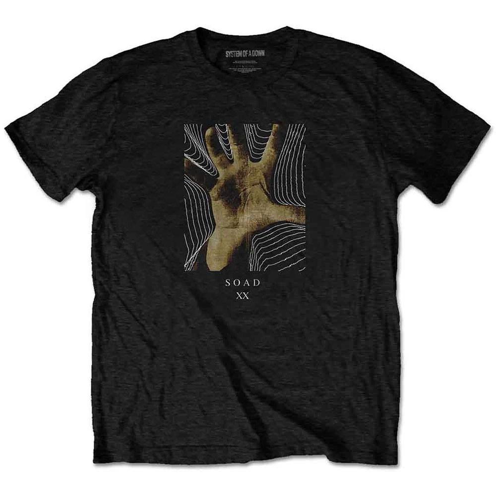 System Of A Down 20 Years Hand T Shirt XL