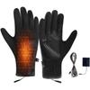 Heated Gloves for Men Women, Waterproof Windproof Anti-slip Bike Gloves, 3 Adjustable Temperature Washable Thermal Gloves for Driving Cycling Hiking