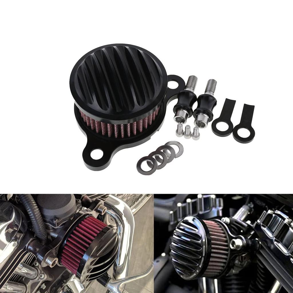 HDBUBALUS Motorcycle Air Filter Air Aluminum for Harley Sportster XL 883 1200 2004-2020