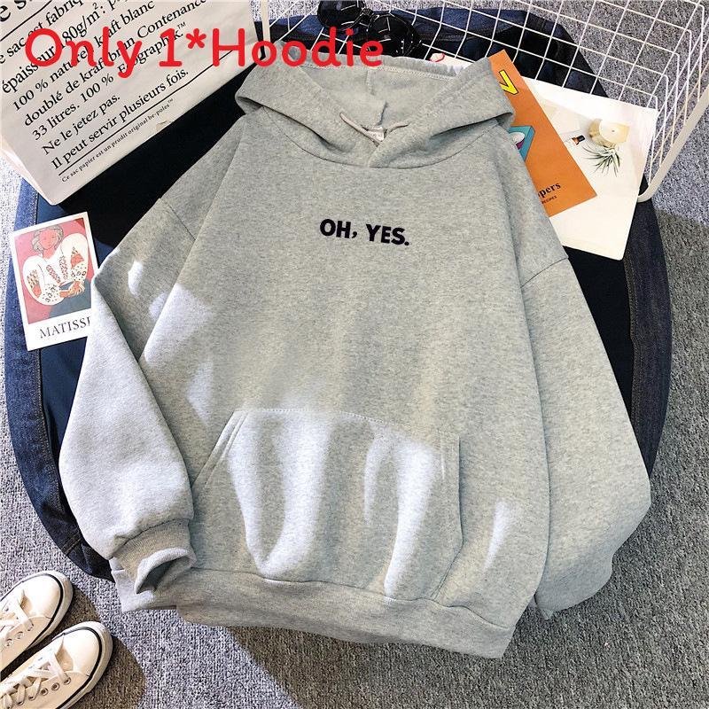 Womens Autumn Winter Hoodie With Print Pattern And Fleece Lining For Casual Wear