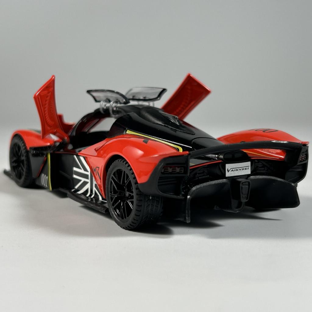 1/32 Aston Martin Valkyrie Supercar Alloy Metal Diecast Model Car Collectibles Boy’s Birthday Gift Home Trendy Ornaments & Gift