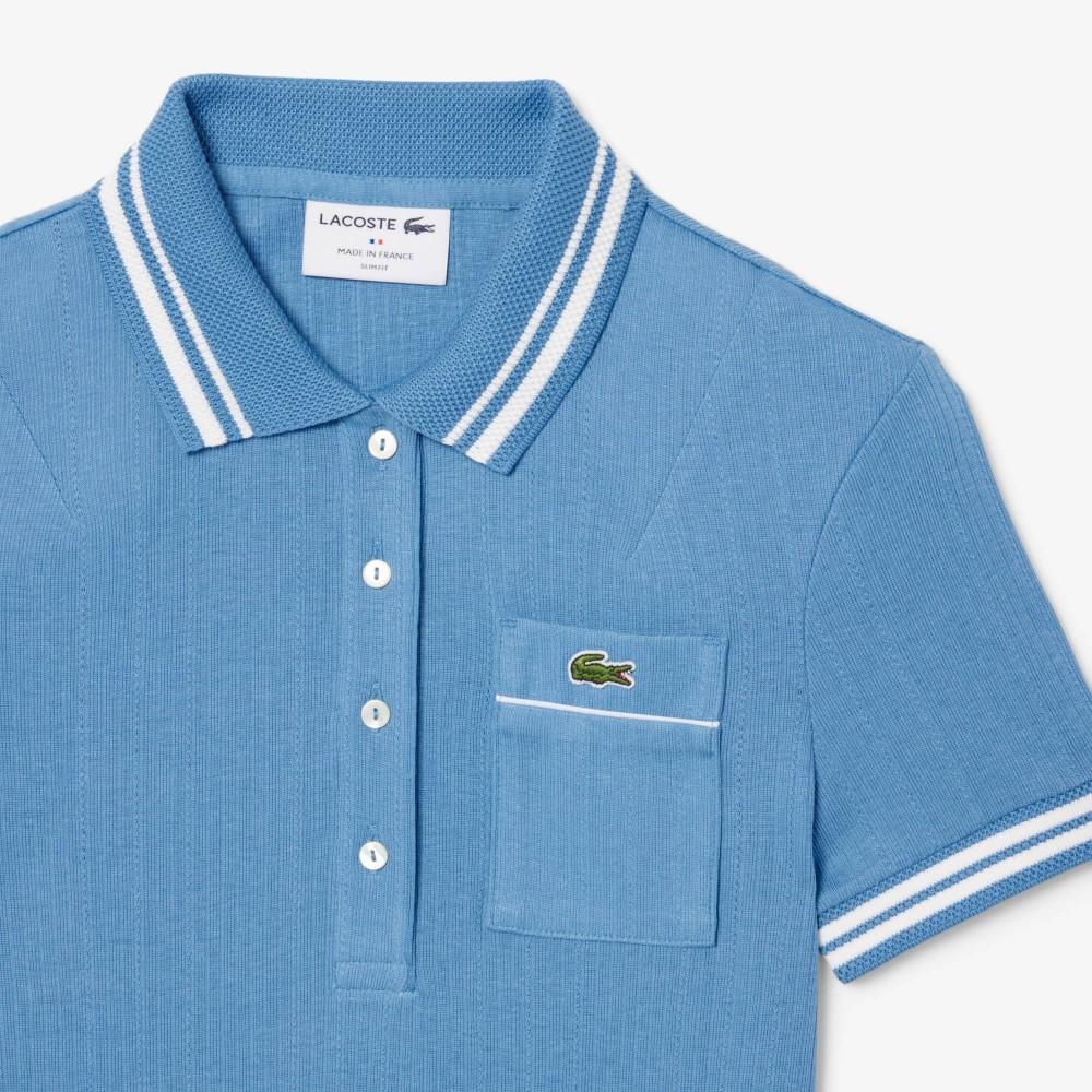 [lacoste] Women's Multi Rib Polo Shirt DF0858-56G2QB