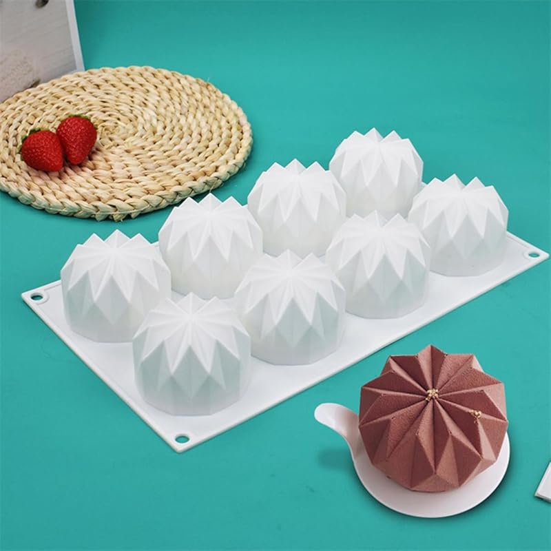 Mostsom 3D Silicone Molds Ball Shape Sphere,Baking Mold for Mousse Cake, Fondant Mold Silicone Mold for Baking Cakes, French Dessert Mold for Pastry
