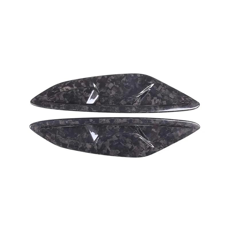 For BMW 8 Series G14 G15 G16 840i 2019-2023 Real Carbon Fiber Car Side Fender Side Air Outlet Cover Trim Exterior Accessories