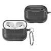 Case for AirPods Pro 3 - TPU, Black, With Carabiner