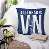 All I Hear Is Vin Scully Square Pillow Case Cushion Cover Awesome Polyester Decor Throw Pillow Case Cover for Home X