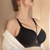 Traceless Bra Women's Plus-size Underwear Anti-sagging Lactation Gathering Bra Sexy Thin Bra Push Up Bra