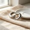 Korean High-End Circle Ear Clips: Stylish, Simple, and Versatile Earrings with a Unique Personality