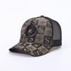 Outdoor Trend Baseball Cap Fashion Men'S Cap European Retro Letter Printed S Label Breathable Mesh Cap
