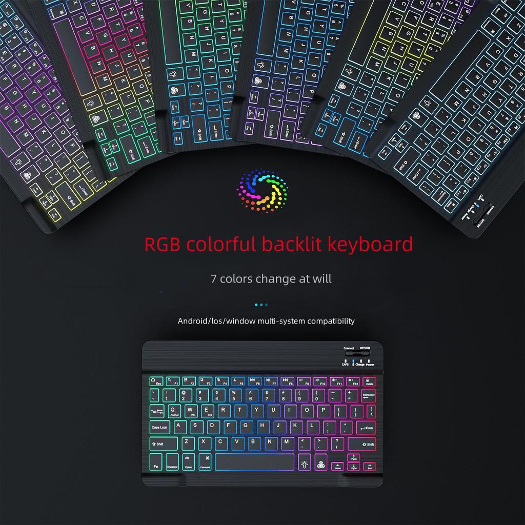 Universal Wireless Luminous Keyboard & Mouse Set for iPads, Tablets & Phones