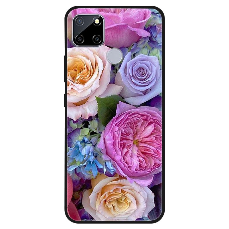For Realme C25s C25 Case Painted Silicone Soft Phone Cover For Realme C25 C25S C21 C21Y C25Y Phone Case RealmeC25s C 25 s Funda