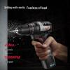 Deli 16V Cordless Brushless Impact Drill CN Plug (adapter Included)