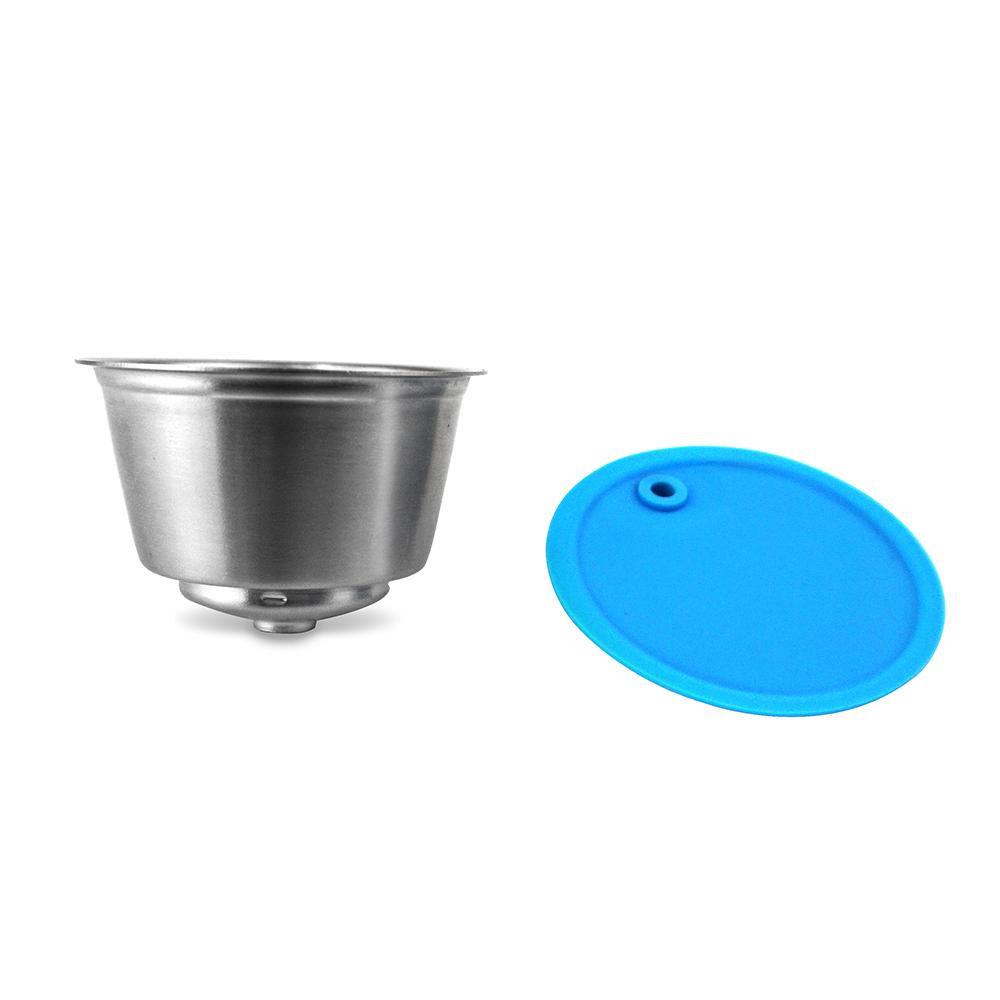 Kaffemaskin tilbehør Kaffekapsel Rustfritt stål Gjentatt bruk Kaffefilter Kaffesil