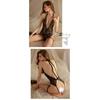 Sexy Perspective Erotic Underwear Small Chest Temptation Open File Hollow Lace One-piece Pajamas Bed Free Passion Suit