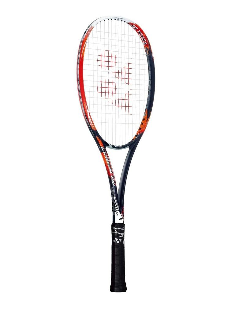 YONEX Geobreak 70V Soft Tennis Racket Frame Only with Made In Crush Red SL2 GEO70V Case, Japan, (816), Grip