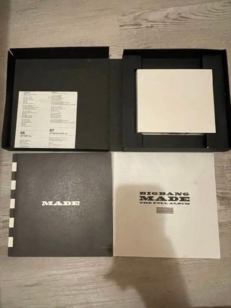 [USED] BIGBANG MADE CD, DVD, poster, photobook album