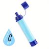 Outdoor Water Filter, Personal Straw Water Filtration System, Emergency Survival Water Purifier For Camping Hiking Climbing Backpacking