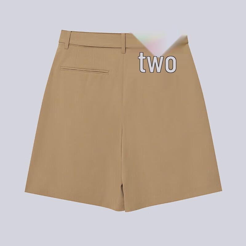 HAZZYS Women's High-Waisted Bermuda Suit Shorts