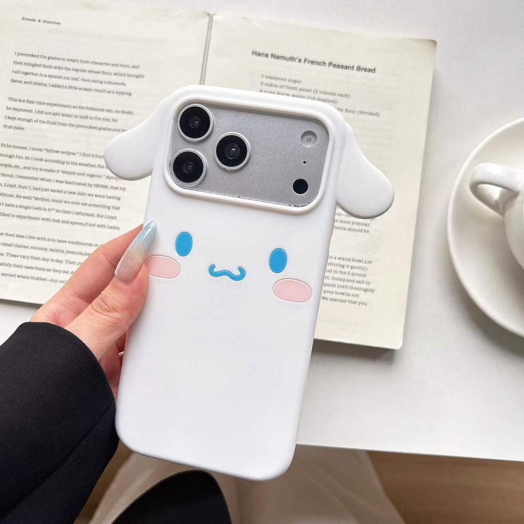 3D Cartoon Cinnamoroll Shockproof Phone Case for iPhone 14/13/Pro/ProMax