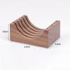 51MM/53MM/58MM Espresso Filter Storage Rack Wooden Coffee Puck Screen Stand  Universal