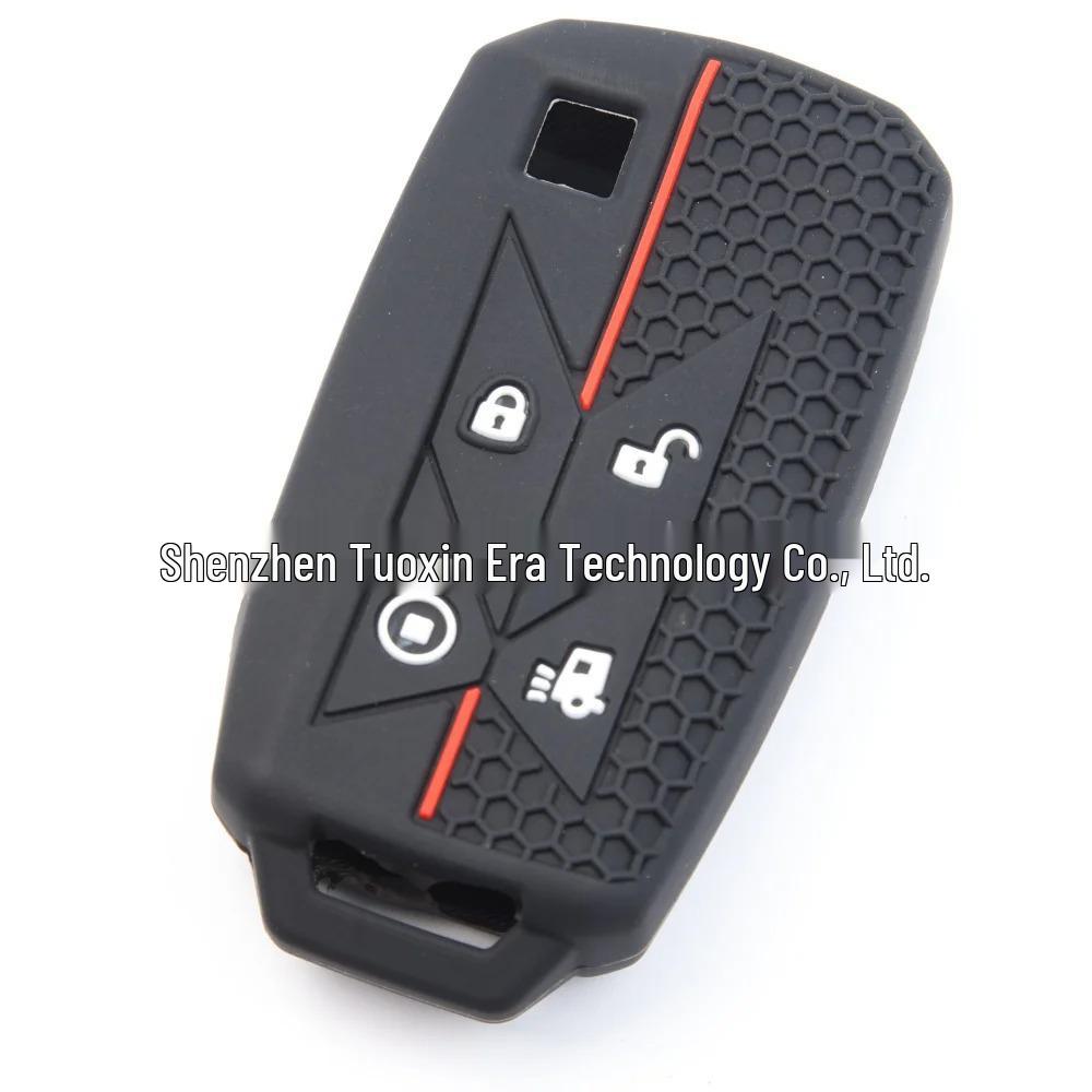 Renault T Series T520/T460 Heavy Duty Honeycomb 4-Button Silicone Key Cover