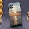 Summer Beach Sunset On Sea Phone Case For Oppo A78 A38 A58 A74 A15 A80 A60 A40 A94 A54 A98 A18 A16 A76 A96 A17 A77 A57S