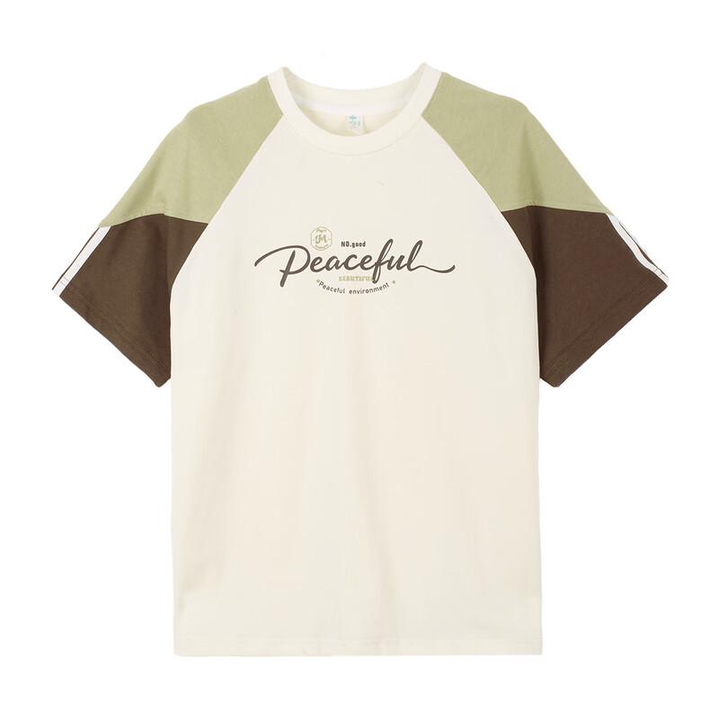 Xiaoyinman Boy's Letter Print Short-Sleeve T-Shirt