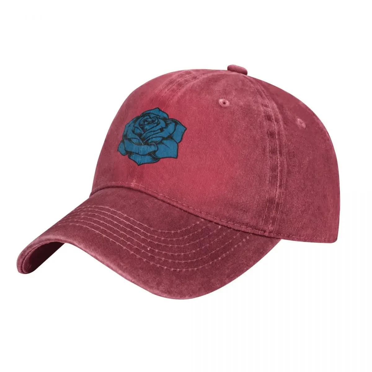Ado Blue Rose A Baseball Cap One Size