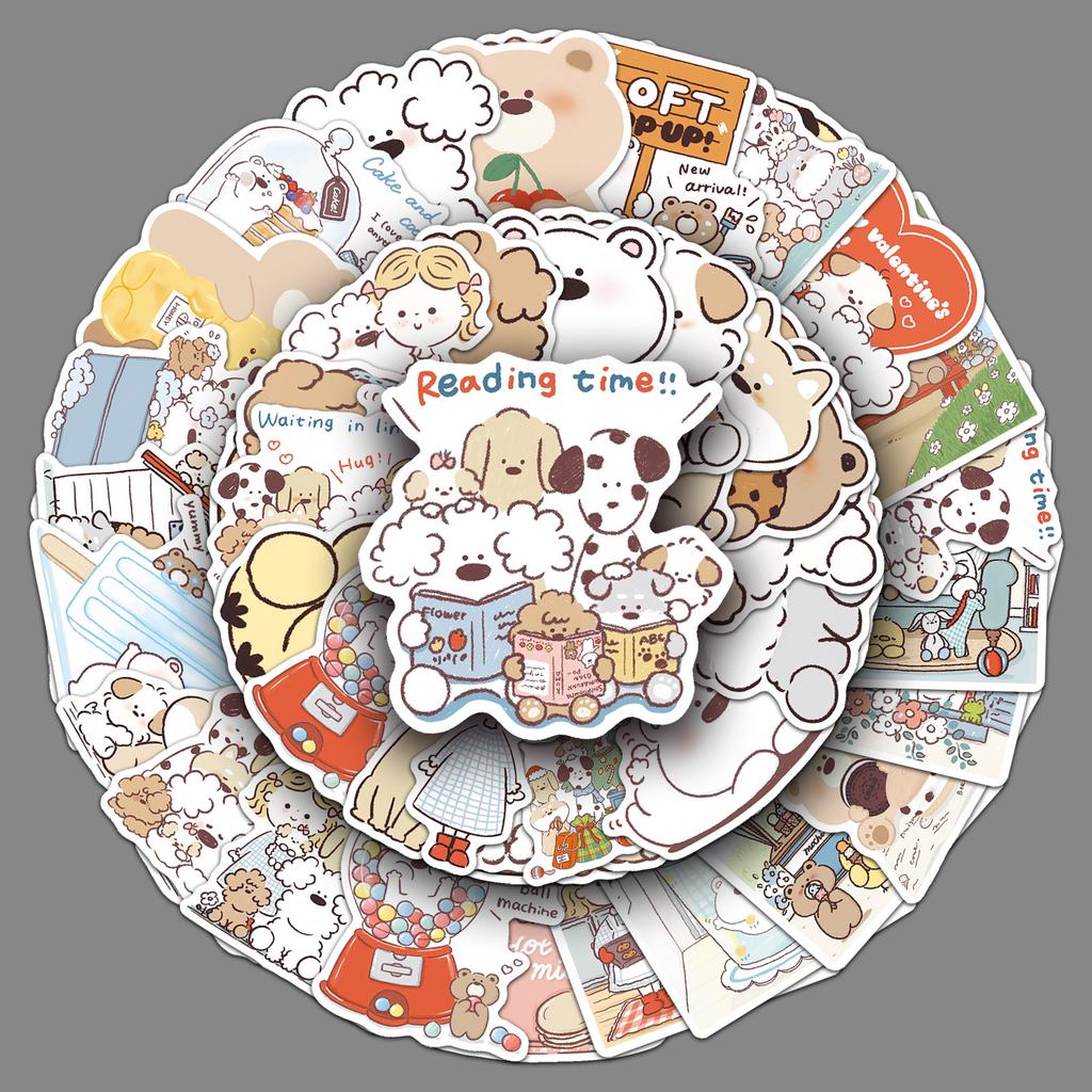 50 Graffiti Stickers Cartoon Cute Hand Account Creative Decorative Mobile Phone Case Water Cup Gum Stickers