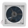 Manual Control Vents Fan Ceiling Air Ventilation Low Noise 10 Blades for RV Caravan Bus 13.4x13.4in24V 0100333